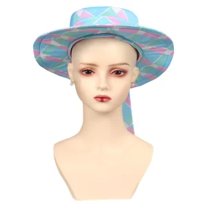 Enfant Barbie Chapeau Bleu Boucles d'oreilles Accessoires
