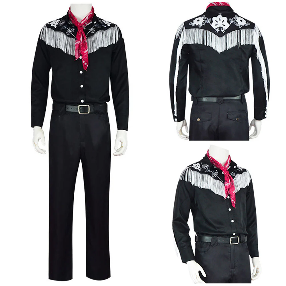 Enfant Barbie Ken Cowboys Cosplay Costume – Image 7