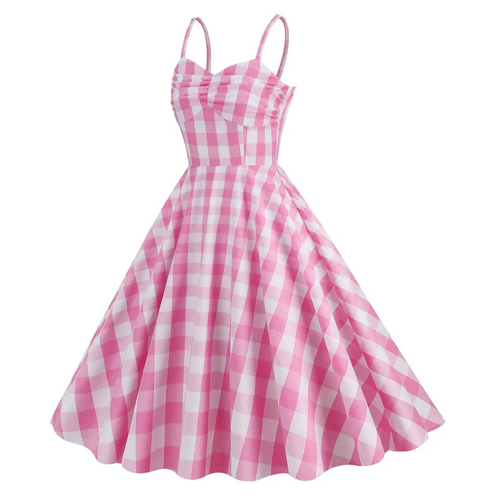 Barbie Margot Robbie Barbie Robe Cosplay Costume Design Original – Image 4