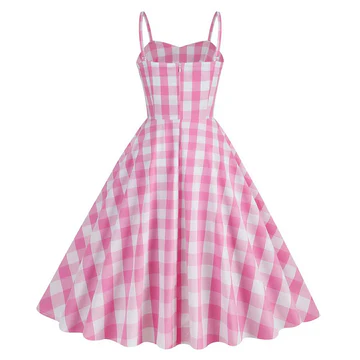 Barbie Margot Robbie Barbie Robe Cosplay Costume Design Original – Image 2