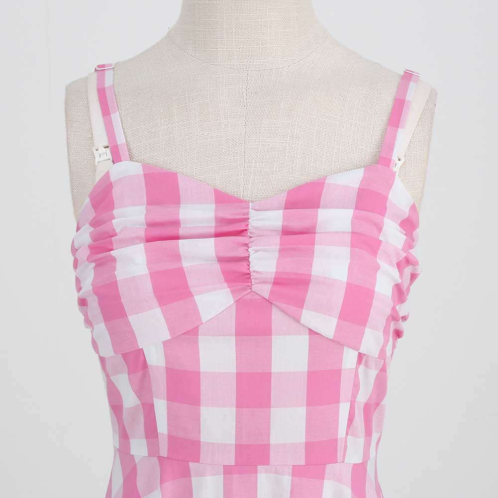 Barbie Margot Robbie Barbie Robe Cosplay Costume Design Original – Image 5