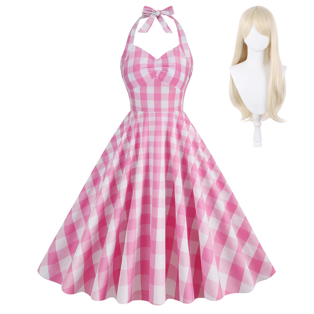 Barbie Margot Robbie Barbie Robe Cosplay Costume Design Original Ver.2 – Image 3