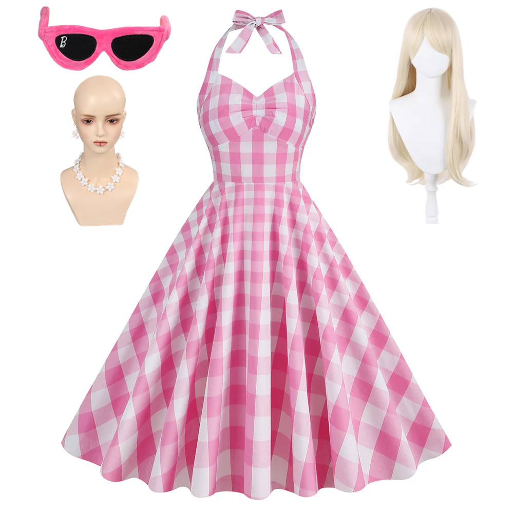 Barbie Margot Robbie Barbie Robe Cosplay Costume Design Original Ver.2