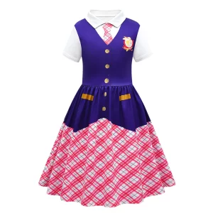 Enfant Barbie Delancy Devin Robe Rose Cosplay Costume