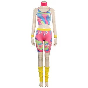 Barbie Femme Sportswear Ensemble imprimé Costume Sport