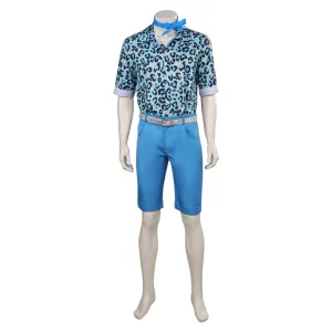 2023 Barbie Ken Uniform Bleu Emsemble Cosplay Costume