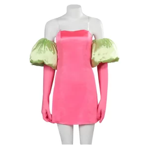 Barbie Ken Robe Moulante Rose Cosplay Costume
