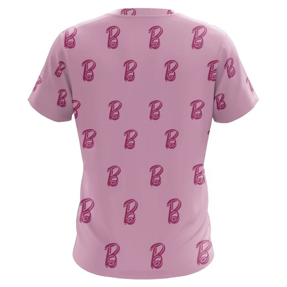 2023 Barbie Ken T-Shirt Imprimé Alphabet Costume – Image 2