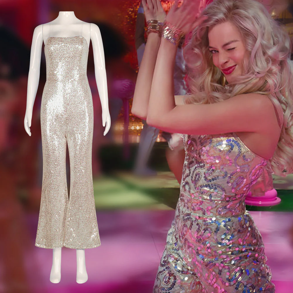 2023 Barbie Margot Robbie Barbie Cosplay Costume – Image 5