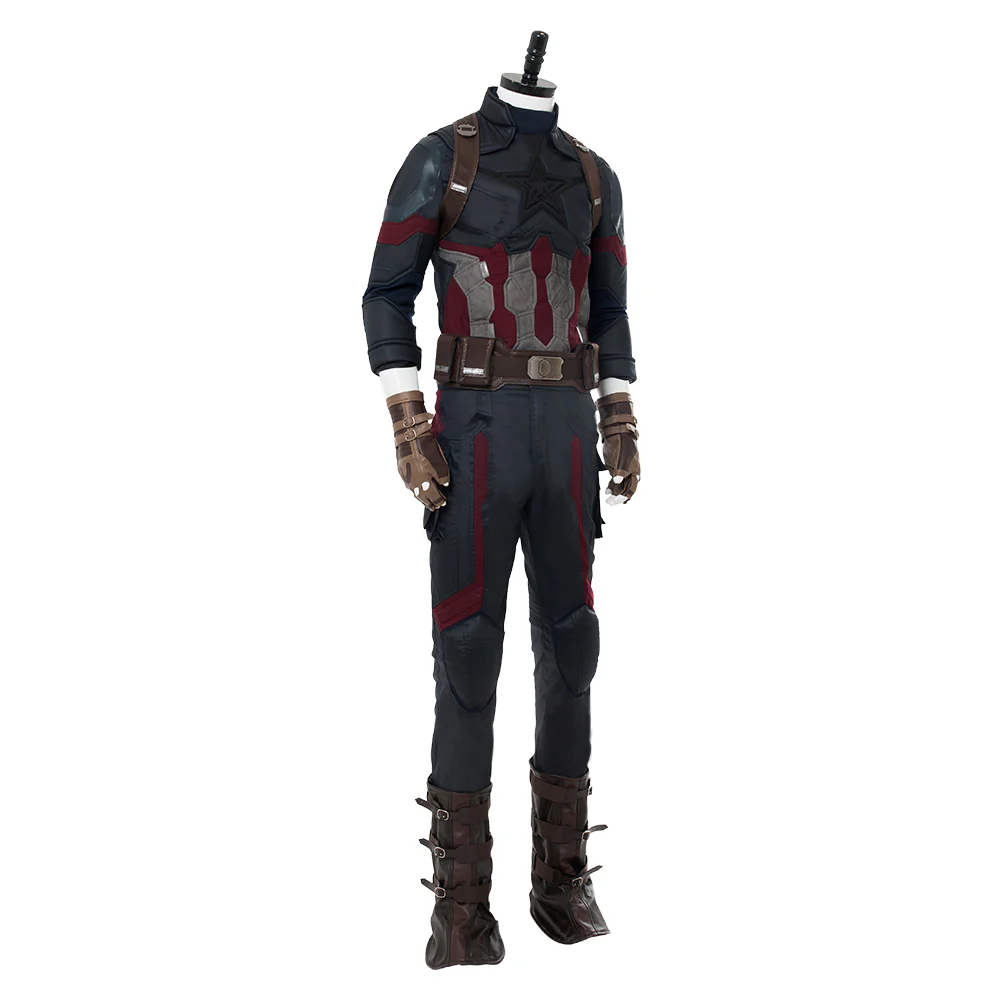 Avengers 3 La guerre de L'infini Captain America Cosplay Costume – Image 5