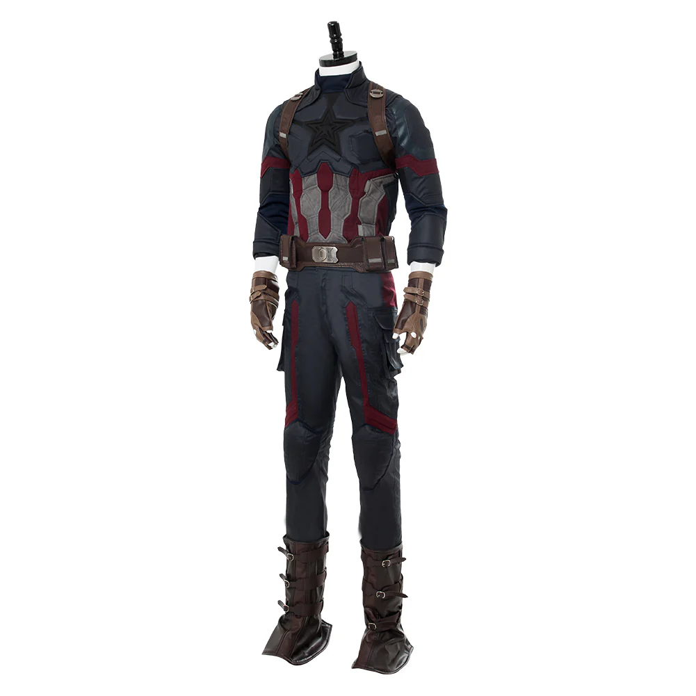 Avengers 3 La guerre de L'infini Captain America Cosplay Costume – Image 4
