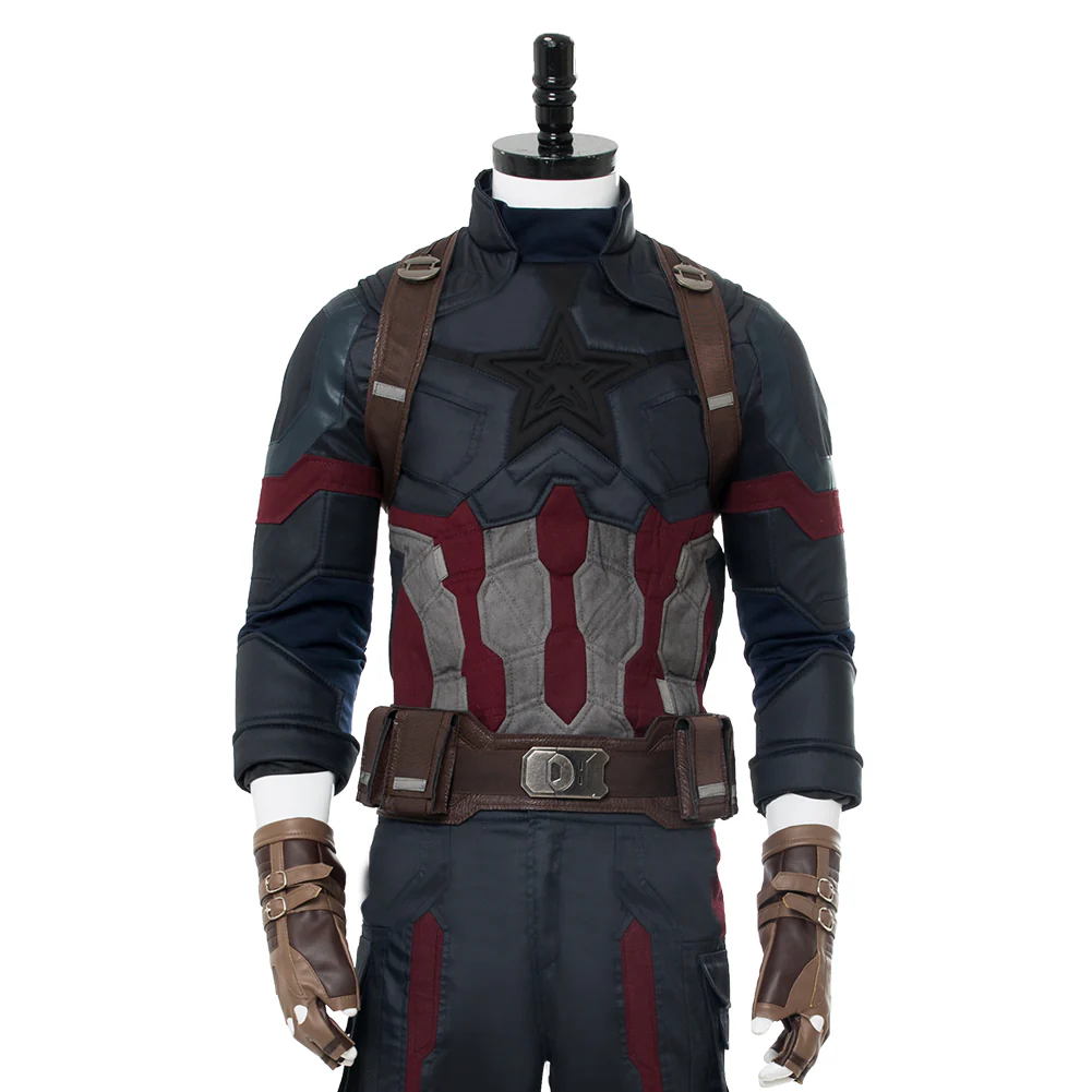 Avengers 3 La guerre de L'infini Captain America Cosplay Costume – Image 6
