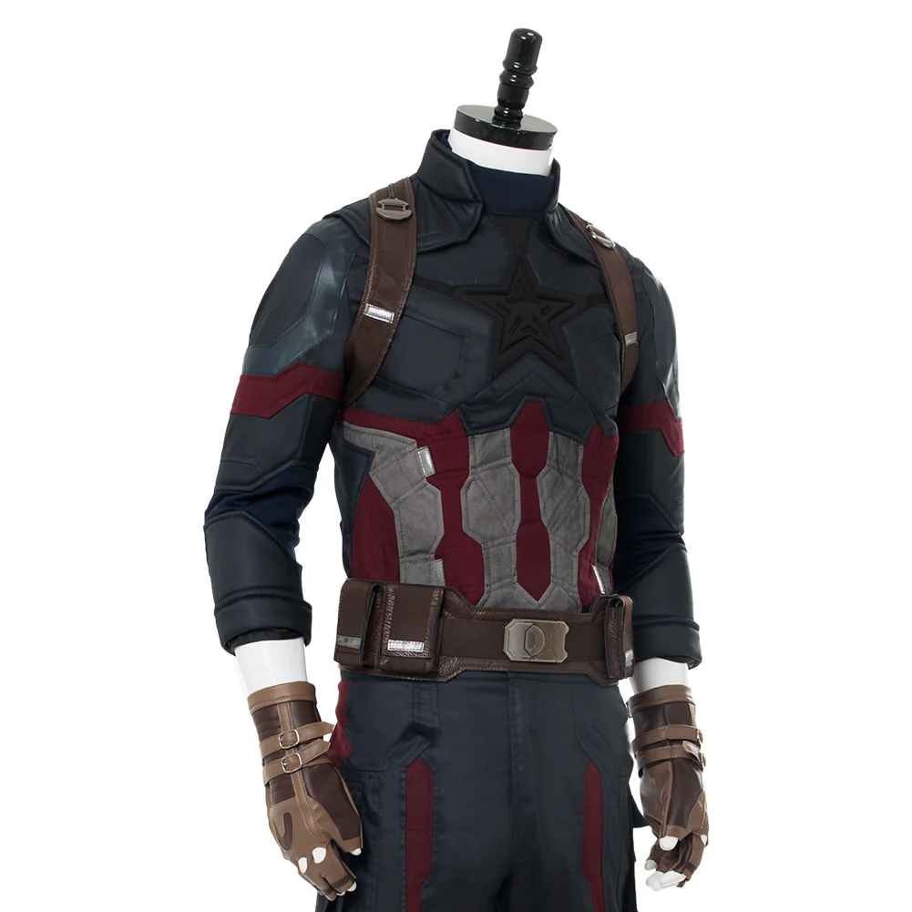 Avengers 3 La guerre de L'infini Captain America Cosplay Costume – Image 7