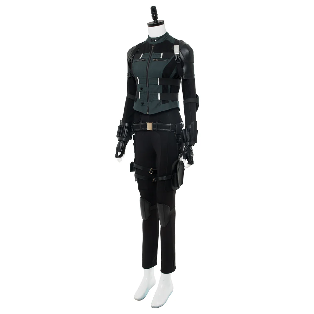 Avengers 3 La guerre de l'Infini Black Widow Natasha Romanova Cosplay Costume – Image 3