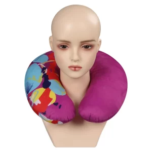 Barbie Oreiller Violet en Forme de U Accessoire