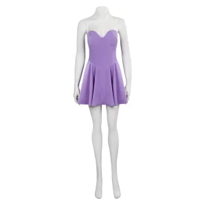 Barbie Barbie écrivain Violet Robe Cosplay Costume Halloween