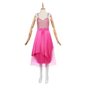 Barbie Barbie Robe Rose Femme Cosplay Costume Halloween