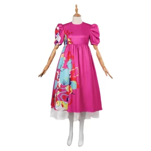 Barbie Enfant Kate Robe Rose Cosplay Costume