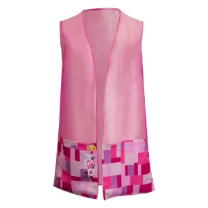 Barbie Gilet Rose Femme Cosplay Costume