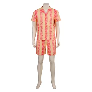 Barbie Ken Chemise à Fleurs Homme Cosplay Costume