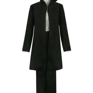 Adulte Attack on Titan Eren Yeager Noir Cosplay Costume