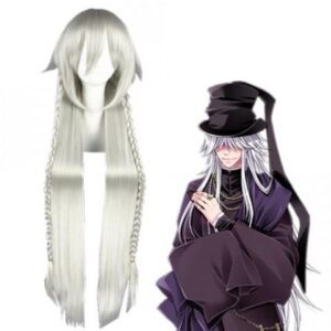 Black Butler Kuroshitsuji Undertaker Cosplay Perruque