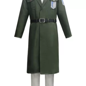 Attack on Titan S4 Shingeki no Kyojin Scouting Legion Manteau Uniforme Cosplay Costume