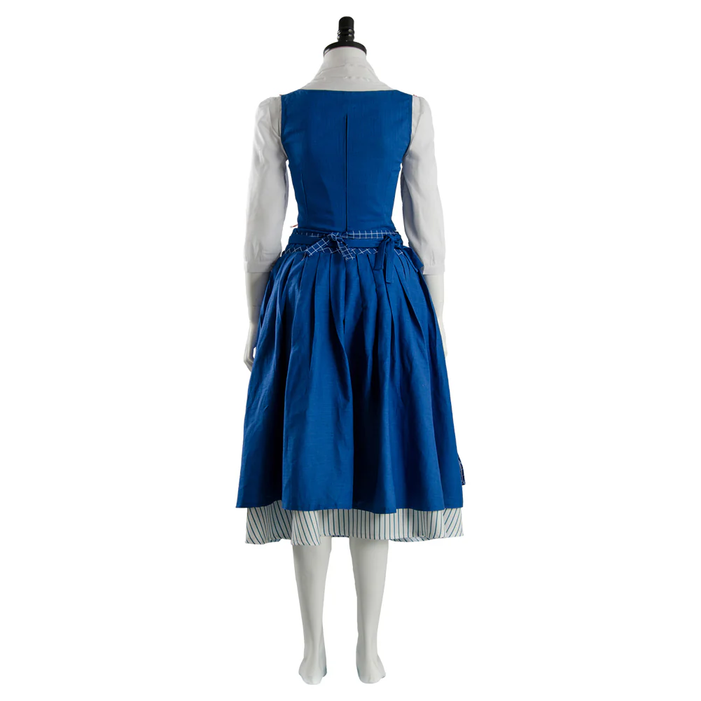 24h 2017 La belle et la bête Belle Emma Watson Cosplay Costume – Image 2