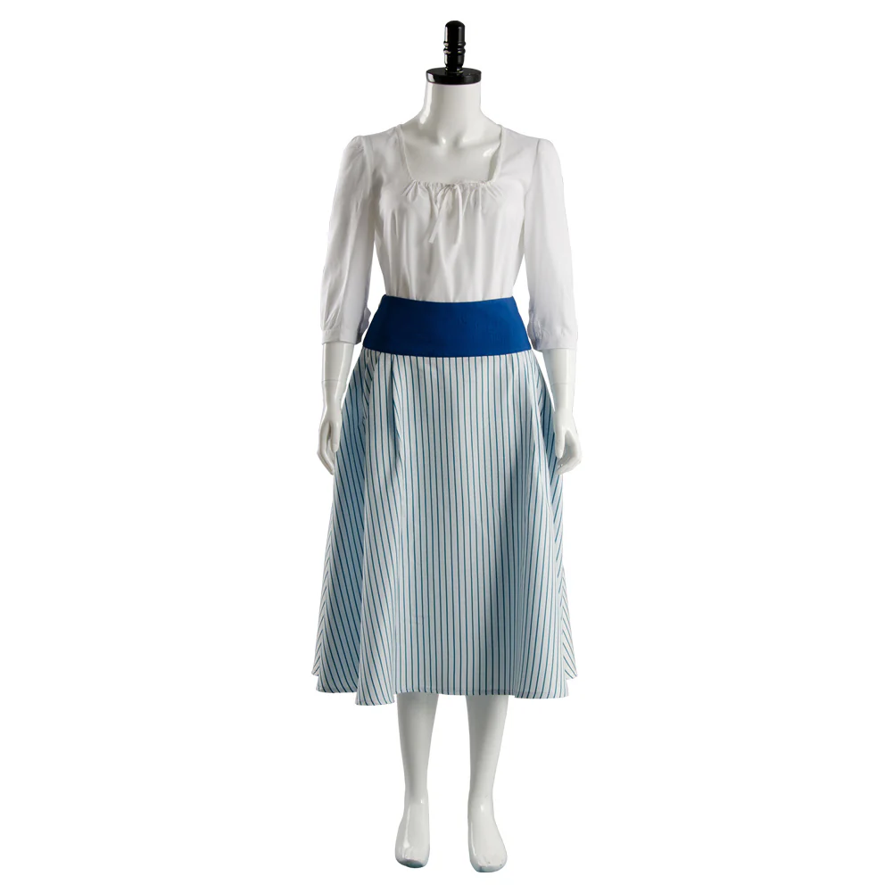 24h 2017 La belle et la bête Belle Emma Watson Cosplay Costume – Image 8