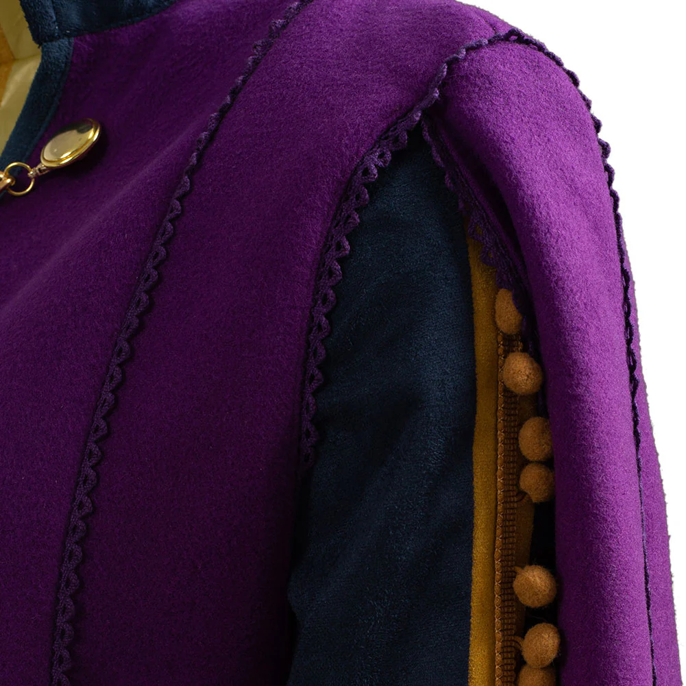 La Reine des neiges 2 Anna Cosplay Costume – Image 9