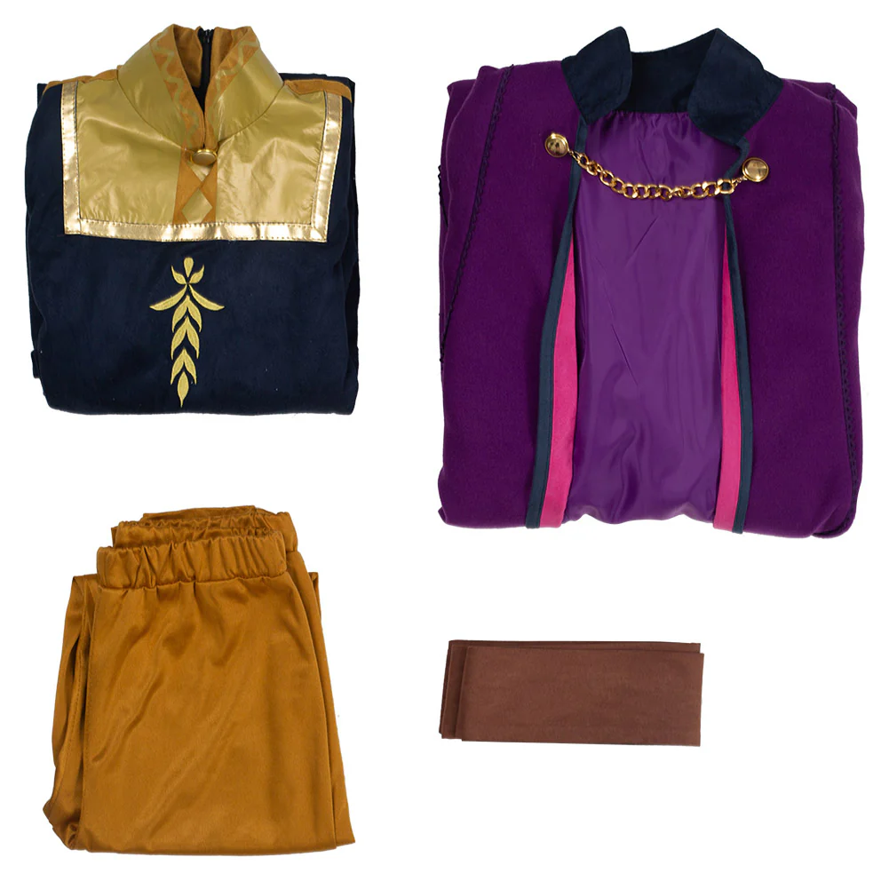 La Reine des neiges 2 Anna Cosplay Costume – Image 10