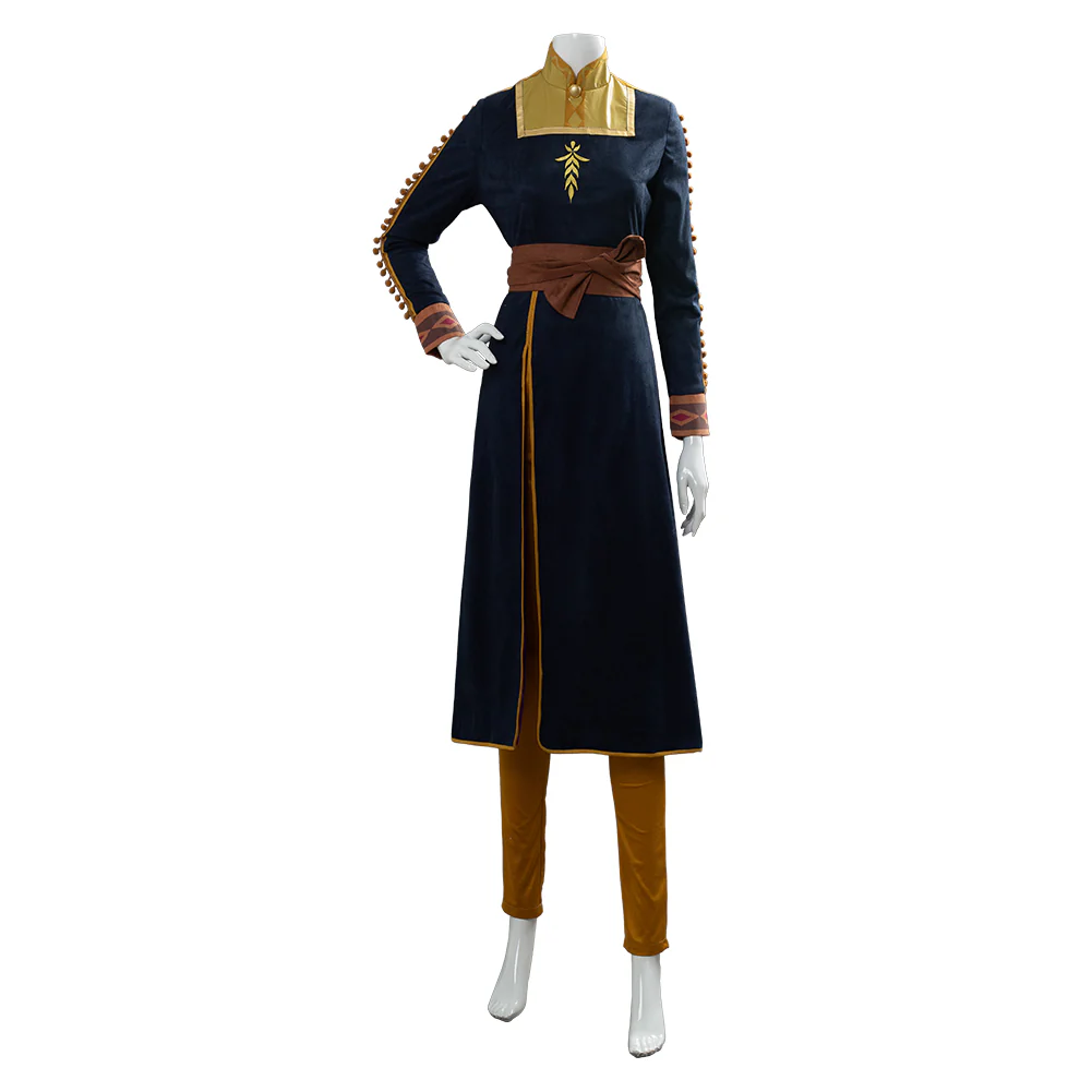 La Reine des neiges 2 Anna Cosplay Costume – Image 5